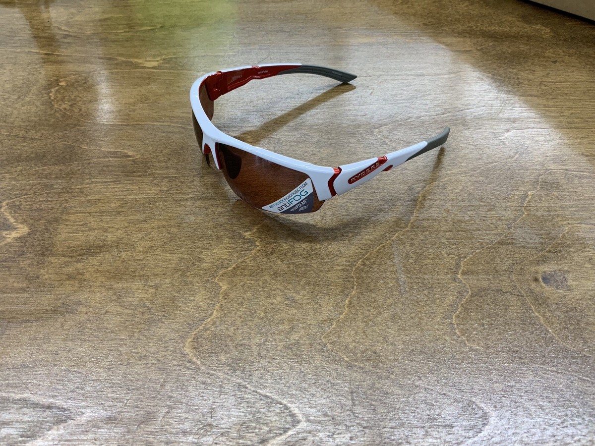 STRIDER VELO-POLAR WHITE-RED ROSE LENS ANTI-FOG