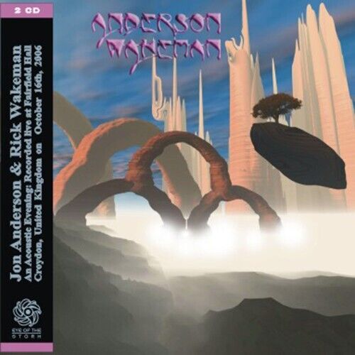 JON ANDERSON & RICK WAKEMAN Rare live album acoustic 2006 (mini LP / 2x CD) Yes - Picture 1 of 3
