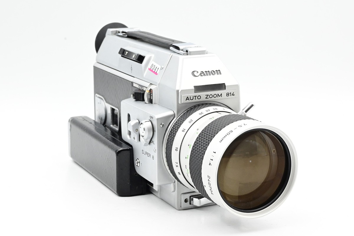 フィルムカメラ CANON AUTOZOOM 814 Canon Auto Zoom 814 Electronic Super 8 8mm Camera, Parts