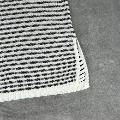 Tahari Swim Cover Up Dress Women Small Open Knit V-Neck Crochet new - Picture 6 of 14