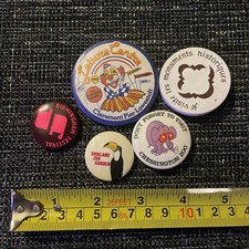 Birdland Chessngton Zoo 5 Pin Badge Souvenir Tourist Lowestoft Birmingham