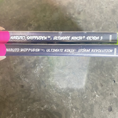 Xbox 360 Naruto Ultimate Ninja Storm Bundle Revolution & Storm 3 FAST SHIPPING - Picture 7 of 8