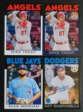 2021 Topps Update 1986 35th Anniversary Inserts with Blue and Black You Pick