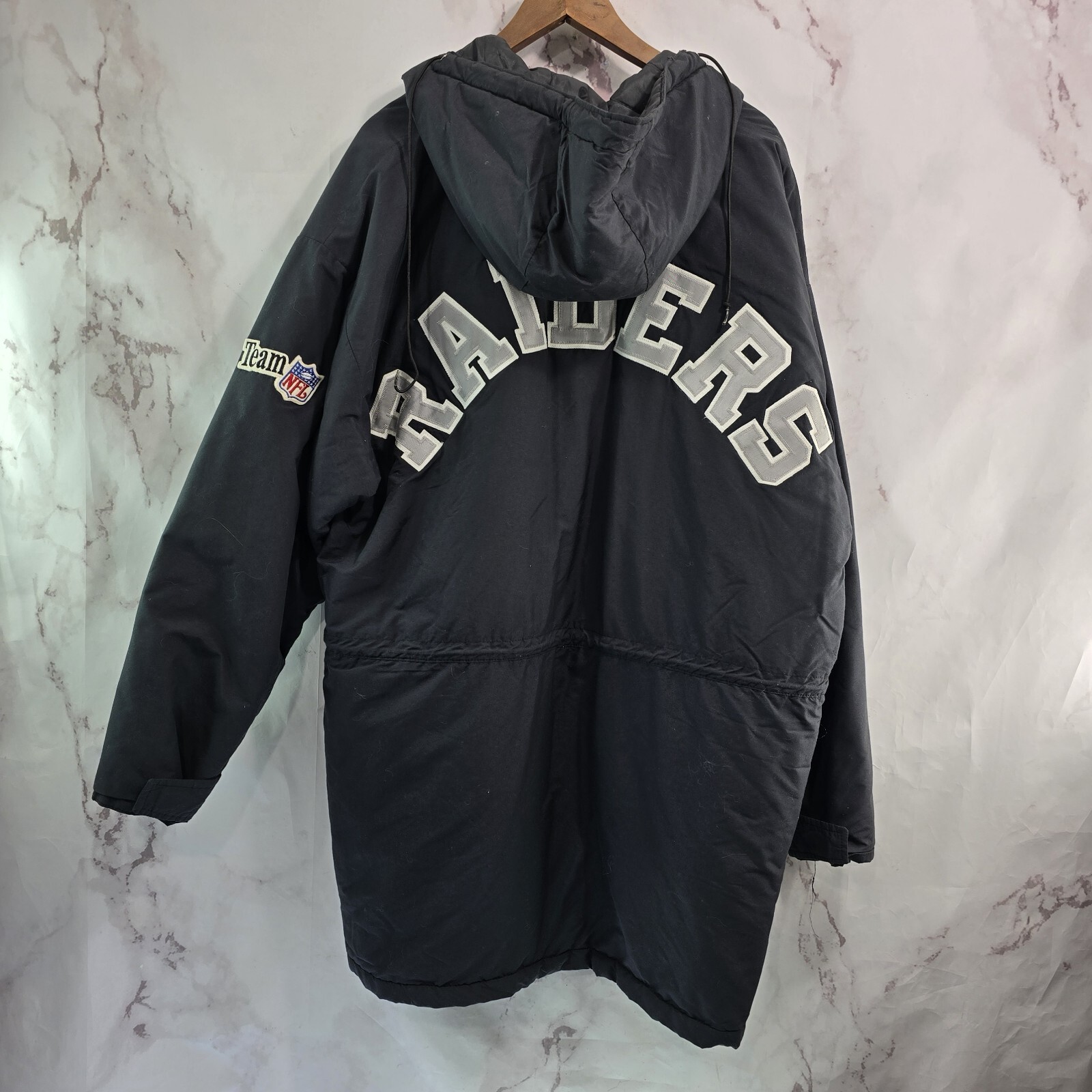 80s 90s USA製 NFL RAIDERSレイダース Chalk line 80s～90s USA製 超希少！チョークライン×NFL レイダース L 【公式通販】