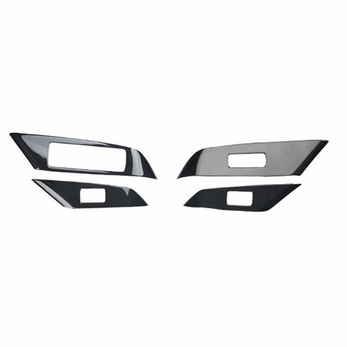 Window Lock Lift Panel Frame Trim 4* For Lexus RX350 450h 2009-2015 Carbon Fiber - Picture 1 of 20
