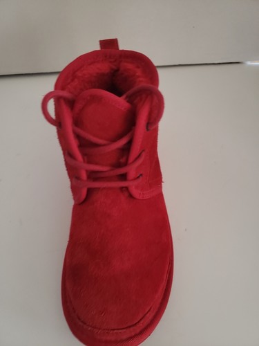 UGG Neumel II Classic Chukka Boots Big Kids' Size US 4 Samba Red In Box - 第 5/12 張圖片