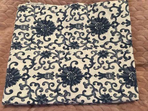 Lauren Ralph Lauren~ Porcelain Rosette/Chinoiserie 1 Twin Flat
