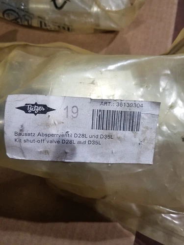Bitzer 36139304 Shut Off Vlave