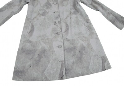 ISSEY MIYAKE HaaT Jacquard Stand Collar Coat Size 2(K-111462 ISSEY MIYAKE HaaT Jacquard Stand Collar Coat Size 2(K-111462