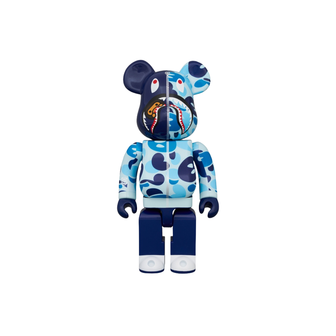 BAPE(R) CAMO SHARK BE@RBRICK 1000％ BLUE ベアブリック ブルー