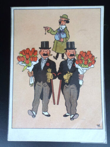 Ancienne carte postale Casterman Tintin TBE  - Afbeelding 1 van 2