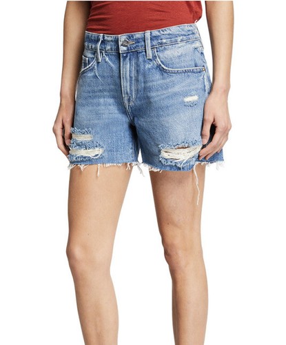 FRAME Le grand Garcon Denim Shorts Sz 