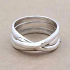 Solid 925 Sterling Silver Unique Designed Band Ring Handmade Ring All Size