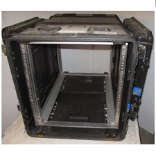 Rackmount 11U 19x29 ECS Legacy HD Shock Mount Composite Square Hole Hard Case