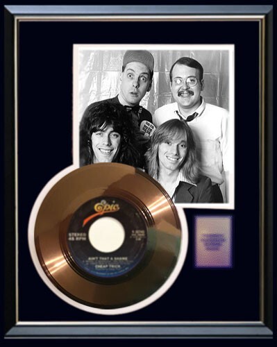 CHEAP TRICK AIN'T IT A SHAME 45 RPM GOLD RECORD RARE NON RIAA AWARD | eBay