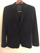 Nautica Boys Navy Plaid Blazer Suit Jacket Size 16