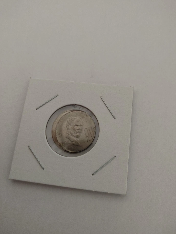 1979 Mexico 20 Centavos Francisco Indalecio Madero ERROR!! AU 58 - Image 2 of 4