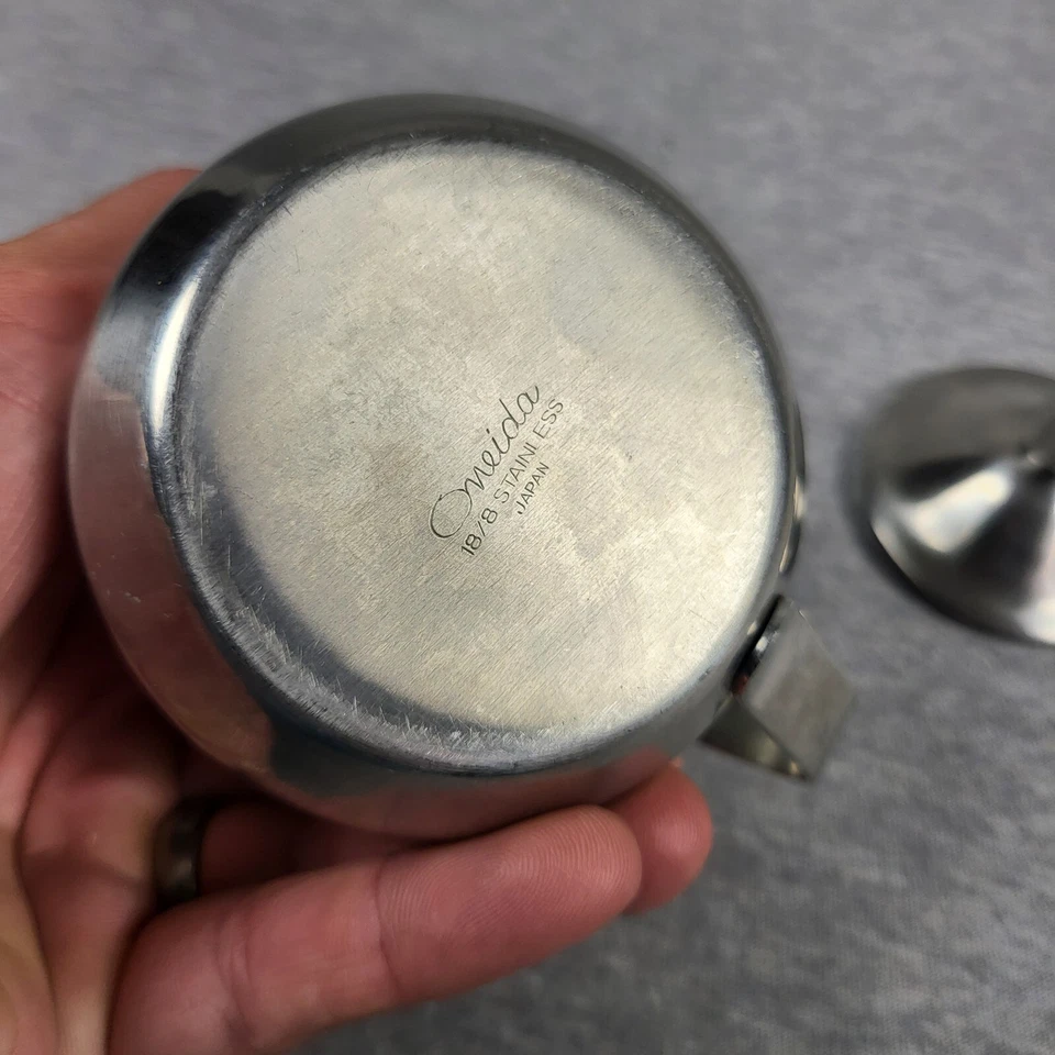 Vintage Oneida 18/8 Stainless Steel Cream ONLY REPLACEMENT  - Image 3 of 4
