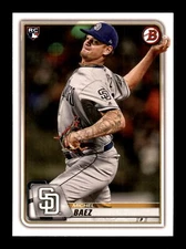 2020 Bowman #42 Michel Baez RC San Diego Padres