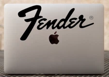 Fender Logo Decal- Guitar Sticker- Music Decal- Vinyl Decal- Band Decal