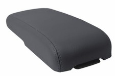 Center Console Lid Armrest Cover Leather For Chevrolet Colorado 1995-2005 Gray