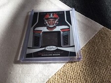 2017 Panini Certified DeShone Kizer Rookie New Generation Relic Cleveland Browns