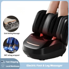 Electric Roller Foot Massager with Leg Calf Wrapped Fatigue Relieve Health Care