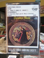 CHRISTMAS MUSIC FROM ST MARKS ST MARYS,ENGLAND. CASSETTE, 037