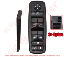 Driver Power Window Door Switch for Dodge Grand Caravan 2012-2018 68110867AB