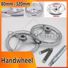 Machine Handwheel 80mm~320mm Milling Lathe Resettable Cast Iron Tailstock Chrome