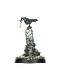 Warhammer CURSED CITY Objective Marker scenery CROW + KEY dungeon familiar