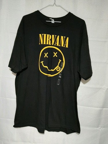Mens Hot Topic Nirvana black yellow 