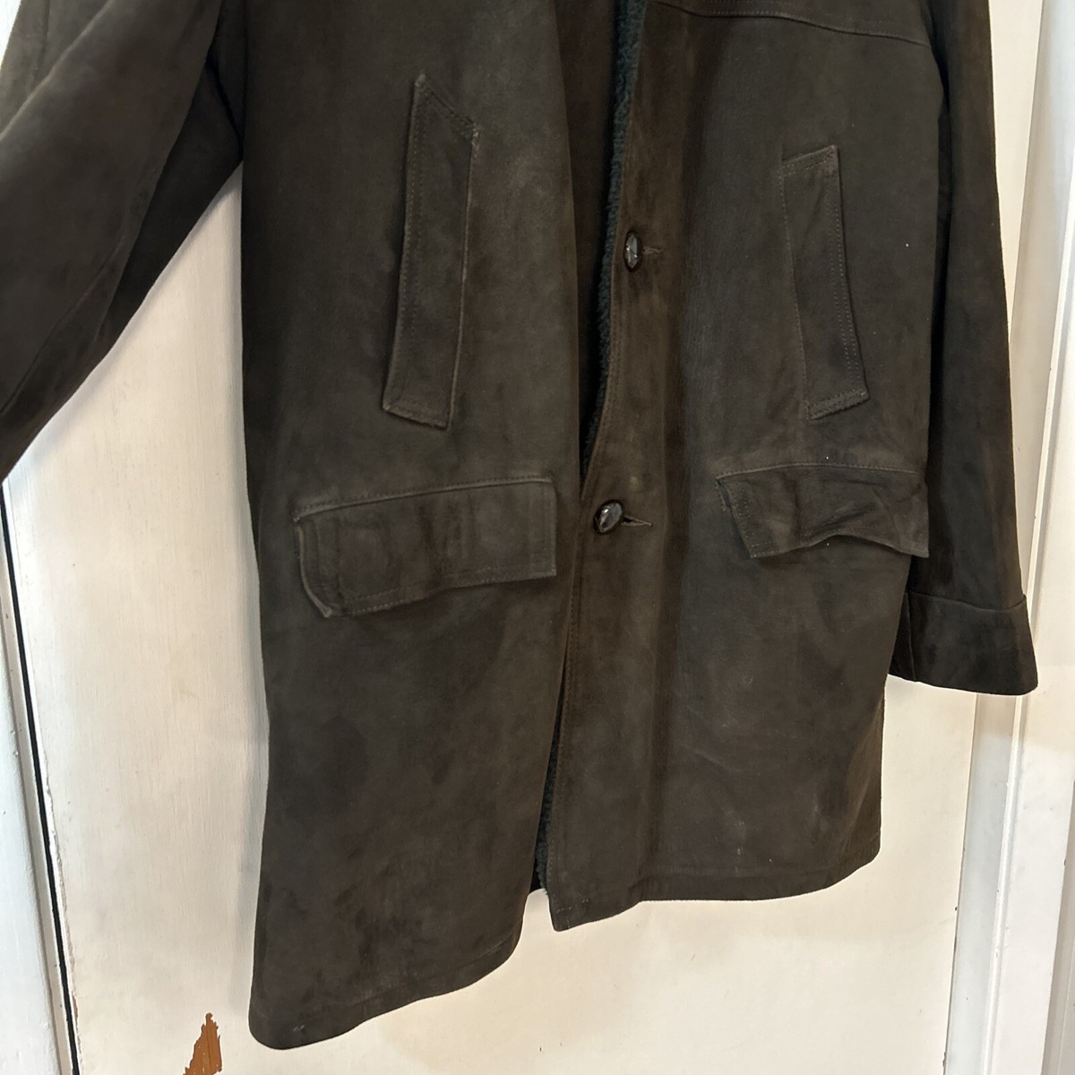 Vintage 60's Star Sportswear Kurland Men Brown Soft Suede