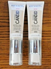 LOT OF 3 REVLON PHOTOREADY CANDID FOUNDATION 200 NUDE 0.75oz EACH SEALED