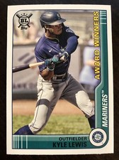 2021 Topps Big League Base #270, Kyle Lewis - Seattle Mariners - Award Winners