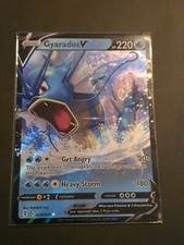 Pokemon Card   GYARADOS V   Ultra Rare  028/203  EVOLVING SKIES  *M*  28/203
