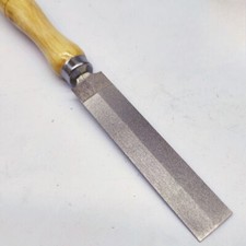 4 Inch Fine Grit 400 Diamond Coated Hand File, Rhombic Shape Rhombic File