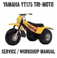 Yamaha YT175 3wheeler Utility ATV Trike Repair Workshop Service Manual PDF File