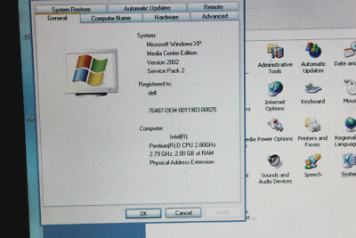 Vintage Dell XPS 400 Media Center XP MCE Gaming PC Desktop 500gb