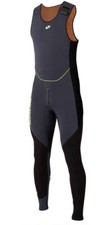XS 34" Chest Magic Marine Sailing Ultimate Long John 4 MM Black RRP &pound;179 B3
