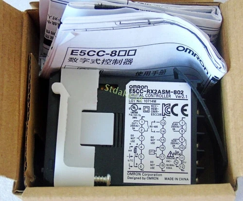E5CC-RX2ASM-802 OMRON Temperature Controller E5CCRX2ASM802 New 1Pcs