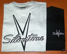 VINTAGE SILVERTONE GUITAR T-SHIRT SIZE XL LARGE and all other sizes