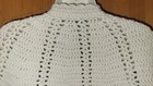 VINTAGE Custom Handmade By Renee Wilson Crochet Button Up Shawl/Wrap Cream OSFM — photo 4