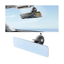 Car Anti Glare Rear View Mirror, Framless Wide Angle Vehicle Inside Convex HD