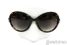 New Marc Jacobs Havana Round Sunglasses Black Lens 58mm MJ318/S IMUJS 58L 275