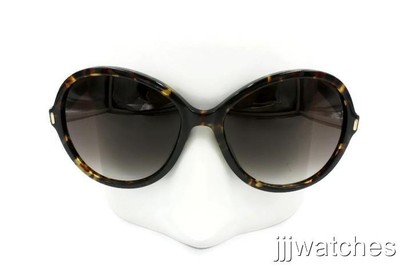 New Marc Jacobs Havana Round Sunglasses Black Lens 58mm MJ318/S IMUJS 58L $275