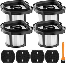 4 Pack 2284w Vacuum Replacement Filter for Bissell Pet Hair Eraser Filter Hand V