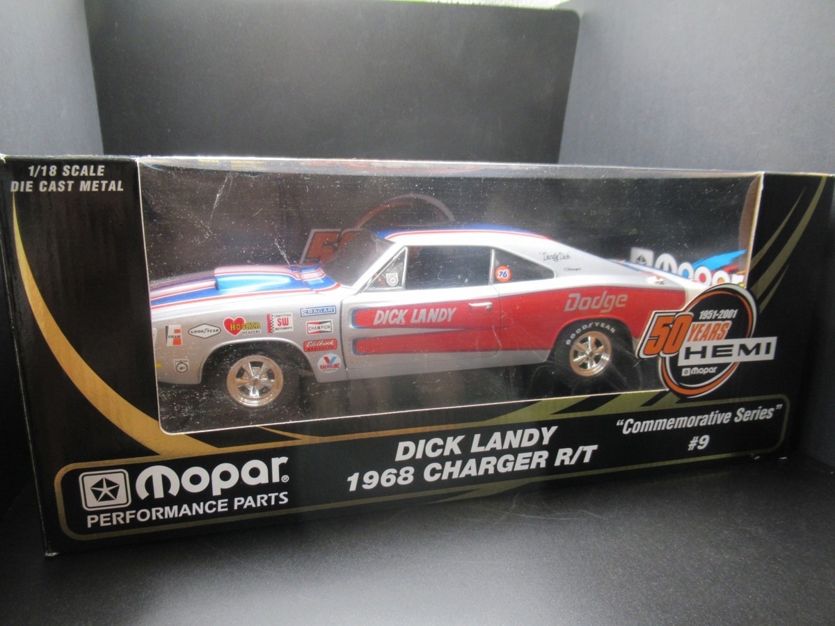 DICK LANDY 1968 DODGE CHARGER R/T 50 YEARS HEMI MOPAR HNRA DRAG