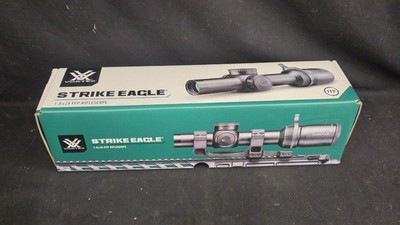 New In Box Vortex Strike Eagle 1-8x24 FFP Riflescope EBR-8 MOA Rifle Scope