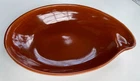Eva ZEISEL TOWN COUNTRY  11" RUST Comma Bowl Red Wing